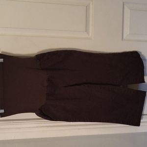 *Motherhood Maternity Brown Crops with Bellyband